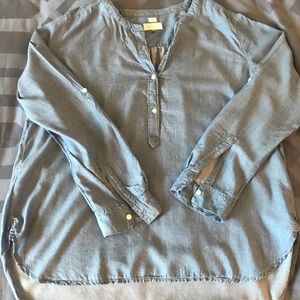 Super soft chambray shirt (Loft - Large)